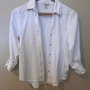 Orvis Women’s Classic White Button Down Shirt